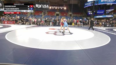 120 lbs Champ. Rd Of 64 - Cooper Blair, ME vs Alex Marchetti, PA