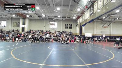 132 lbs Quarterfinal - Ryan Callahan, Tewksbury vs Dillan Mueller, Norton