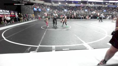 66 lbs Consi Of 8 #2 - Kohen Cline, East Kansas Eagles vs Connor Franklin, Pratt Wrestling Club