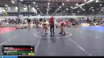 160 lbs Round 5 (6 Team) - Corey Bell, WILDCAT WRESTLING CLUB vs Brandon Blair, 84 ATHLETES