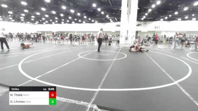 100 lbs Final - Nixen Thiele, Mantanona TC vs Danil Litvinov, Savage House WC