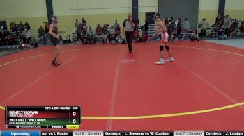 100 lbs 3rd Place Match - Bently Nowak, Wrestling Factory vs Mitchell Williams, Outlaw Wrestling Club