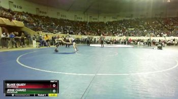 5A-157 lbs Quarterfinal - Jesse Chavez, MacArthur vs Blake Gilkey, Collinsville