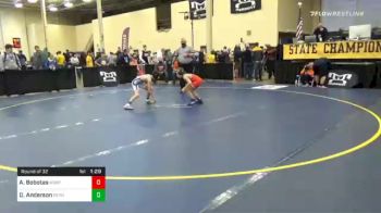 77 lbs Prelims - Aristotelis Bobotas, Montoursville vs Dillon Anderson, Reynolds