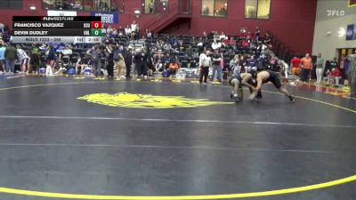 285 lbs Cons. Round 1 - Francisco Vazquez, Kennesaw State vs Devin Dudley, NWCA - Life