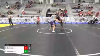 145 lbs Prelims - David Oyebode, Indiana Outlaws Bronze vs Preston Machado, D2 Ducks