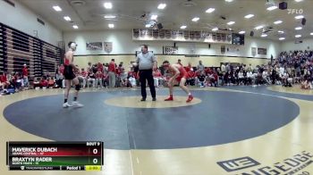 138 lbs Quarters & Wb (16 Team) - Maverick Dubach, Adams Central vs Braxtyn Rader, North Miami