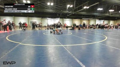 70 lbs Rr Rnd 2 - Lucas Nix, Juggernaut Wrestling Club vs Orlando Cruz, Sunkist Kids Monster Garage