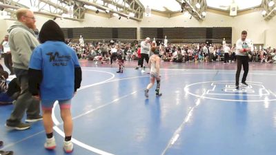 57 lbs Final - Vincent Padilla, Mat Assassins White - ESE vs Luke Worall, Revival X