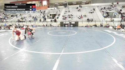 U17 Women - 69 lbs Semis - Julia Araujo, ND vs Cassandra Gonzales, MN