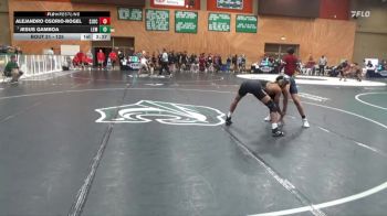 125 lbs Champ. Round 1 - Jesus Gamboa, Lemoore College vs Alejandro Osorio-Rogel, San Joaquin Delta College