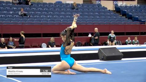 Maddie Kinsey - Floor, Perfect Balance - 2020 Metroplex Challenge