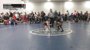 65 lbs Consi Of 32 #2 - Zane Gomez, CO vs Owen Mangan, FL