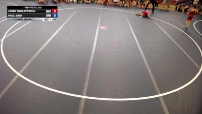 67 lbs Champ. Round 1 - Jordy Ignaszewski, MR/USC vs Paul Bird, Coon Rapids Mat Bandits