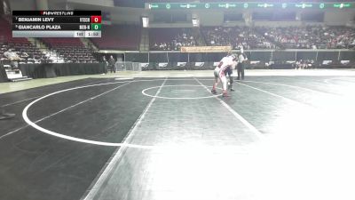 133 lbs 7th Place - Benjamin Levy, Virginia Tech vs Giancarlo Plaza, Menlo-NCWA