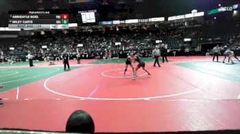 116 lbs Cons. Round 5 - Abbigayle Noel, PWCA vs Miley Carte, Unattached