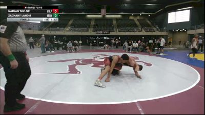 189 lbs Final - Nathan Taylor, Culpeper vs Zachary Landis, Middletown
