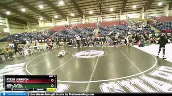 59 lbs Placement (16 Team) - Ryker Johnson, Warriors Of Christ vs JOEL ALVES, West Coast Riders