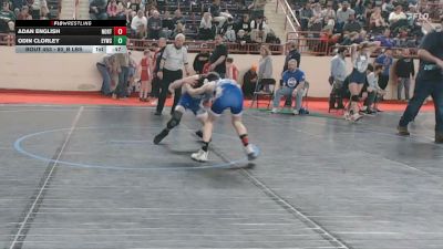 80_B lbs Consi Of 32 #2 - Adan English, NorthWestern vs Odin Clorley, Eywc