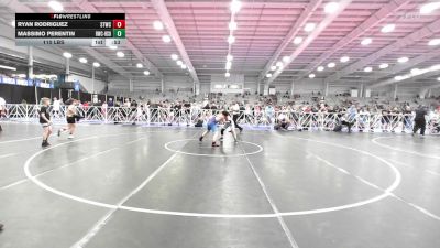 110 lbs Rr Rnd 1 - Ryan Rodriguez, Shore Thing Sharks vs Massimo Perentin, Ruthless Black