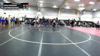 235 lbs Rr Rnd 1 - Nicole Fernandez, Platte County vs Cheyenne Matthews, Jay High School