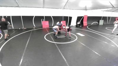 144 lbs Cons. Round 5 - Raul Ronquillo, Downey High School vs Matteo Giron, Church Boyz Wrestling Club