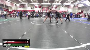 285 lbs 1st Place Match - Gabe Rodriguez, Chico vs Troy Ceja, John H Pitman