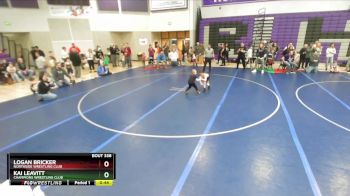 50 lbs 3rd Place Match - Logan Bricker, Northside Wrestling Club vs Kai Leavitt, Champions Wrestling Club