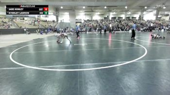 65 lbs Quarterfinal - Jade Hunley, Seymour Youth Wrestling Club vs Kynsley Lawson, Higher Calling Wrestling