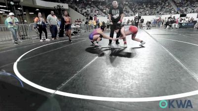 117 lbs Round Of 16 - Pippa McCall, Fort Gibson Youth Wrestling vs Juliette Abolhosn, D3 Wrestling Cluib