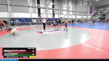 82 lbs Semifinal - Bradyn Wilson-Jordan, Mat Demon WC vs Dalton Regehr, Bonners Ferry WC