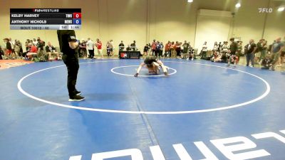 60 lbs Champ. Round 1 - Kelby Harvey, Team Idaho Wrestling Club vs Anthony Nichols, MN Elite Wrestling Club