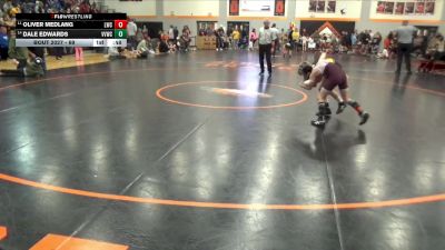69 lbs Quarterfinal - Dale Edwards, VS Viking Wrestling Club vs Oliver Medlang, Lynx Wrestling Club