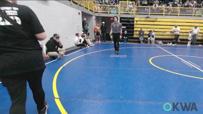 43-46 lbs Quarterfinal - Edith Shimonek, Pawhuska Elks Takedown vs Millie Baxter, Andover Wrestling Club