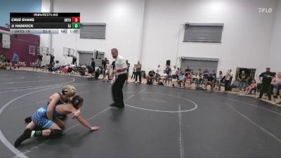 92 lbs Round 2 - Cruz Evans, The Untouchables vs JJ Haddock, Dirty Jersey