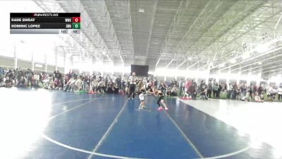 54 lbs Cons. Round 2 - Kade Sweat, Wasatch Wrestling Club vs Dominic Lopez, Sanderson Wrestling Academy
