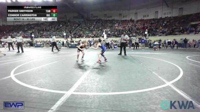 60 lbs Round Of 32 - Parker Smithson, Team Guthrie Wrestling vs Connor Carrington, Sallisaw Takedown Club