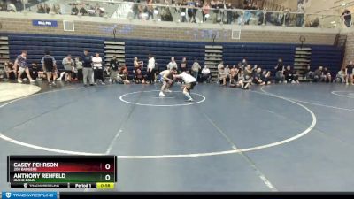 170 lbs Cons. Round 3 - Casey Pehrson, 208 Badgers vs Anthony Rehfeld, Idaho Gold