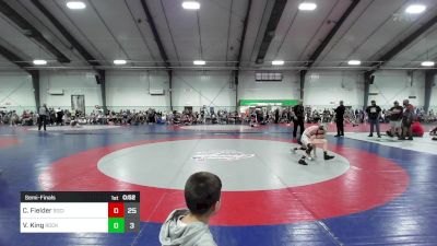 75 lbs Semifinal - Cooper Fielder, Social Circle USA Takedown vs Valen King, Rockmart Takedown Club