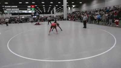 138 lbs Cons. Sub-rd Of 16 - Aiden Quevedo, New Wave Wrestling Club vs Oliver Larson, Victory School Of Wrestling