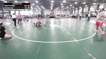 120 lbs Rr Rnd 2 - Hailey Turner, 5forty Lady Brawlers II vs Arianna Leo, Evil Empire