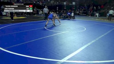 100 lbs Consi Of 8 #1 - Olivia Munson, Chaminade (SS) vs Ann Porter, Gilroy (CC)