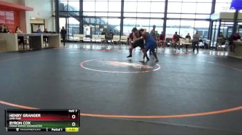 285 lbs Round 1 - Henry Granger, Linn-Mar vs Byron Cox, Cedar Rapids Washington