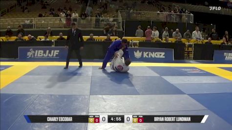 Bryan Robert Lundman vs Charly Escobar 2025 Pan Jiu Jitsu IBJJF Championship