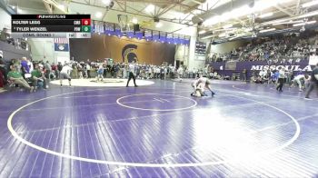 144 lbs Cons. Round 1 - Tyler Wenzel, Powell vs Kolter Legg, Great Falls CMR