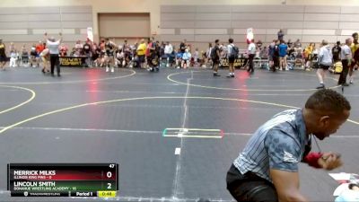 47 lbs Round 2 (6 Team) - Lincoln Smith, Donahue Wrestling Academy vs Merrick Milks, Illinois King Pins