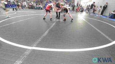 61 lbs Consi Of 8 #2 - Jakson Jones, Norman Grappling Club vs Ryker Moak, Carl Albert