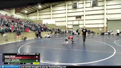 62 lbs Round 3 - Nash Dean, Viewmont Wrestling Club vs Wyatt Walton, Charger Wrestling Club