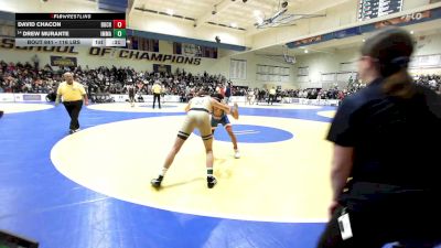 116 lbs Consi Of 8 #1 - David Chacon, Buchanan vs Drew Murante, Immaculate Conception (IL)