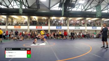 76-80 lbs Semifinal - Landon Delisi, Built By Brunson vs Cameron Ramp, Backyard Brawlers - Midwest